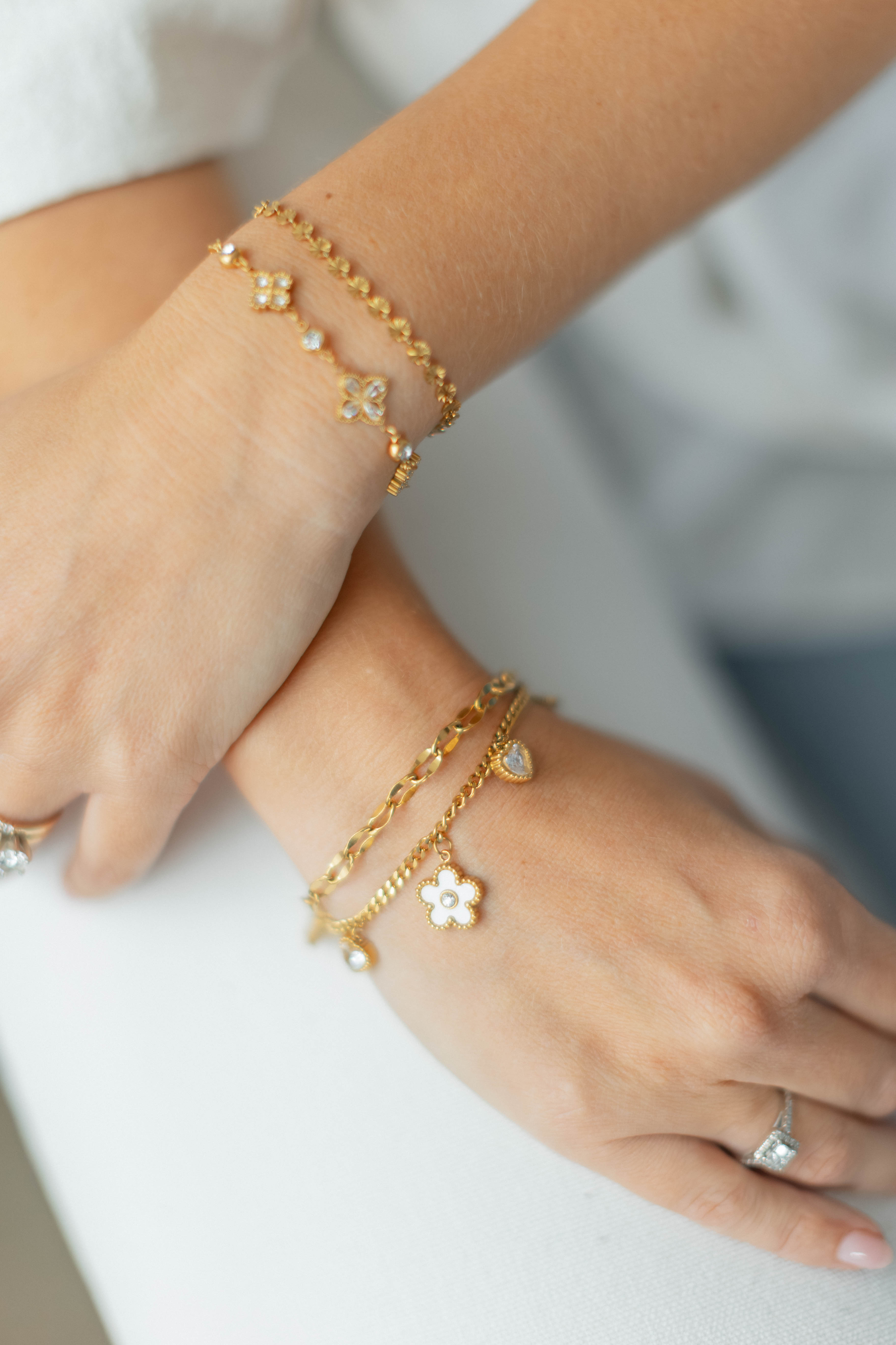 The Vine Stacked Bracelet