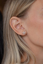The Bloom Studs in Gold