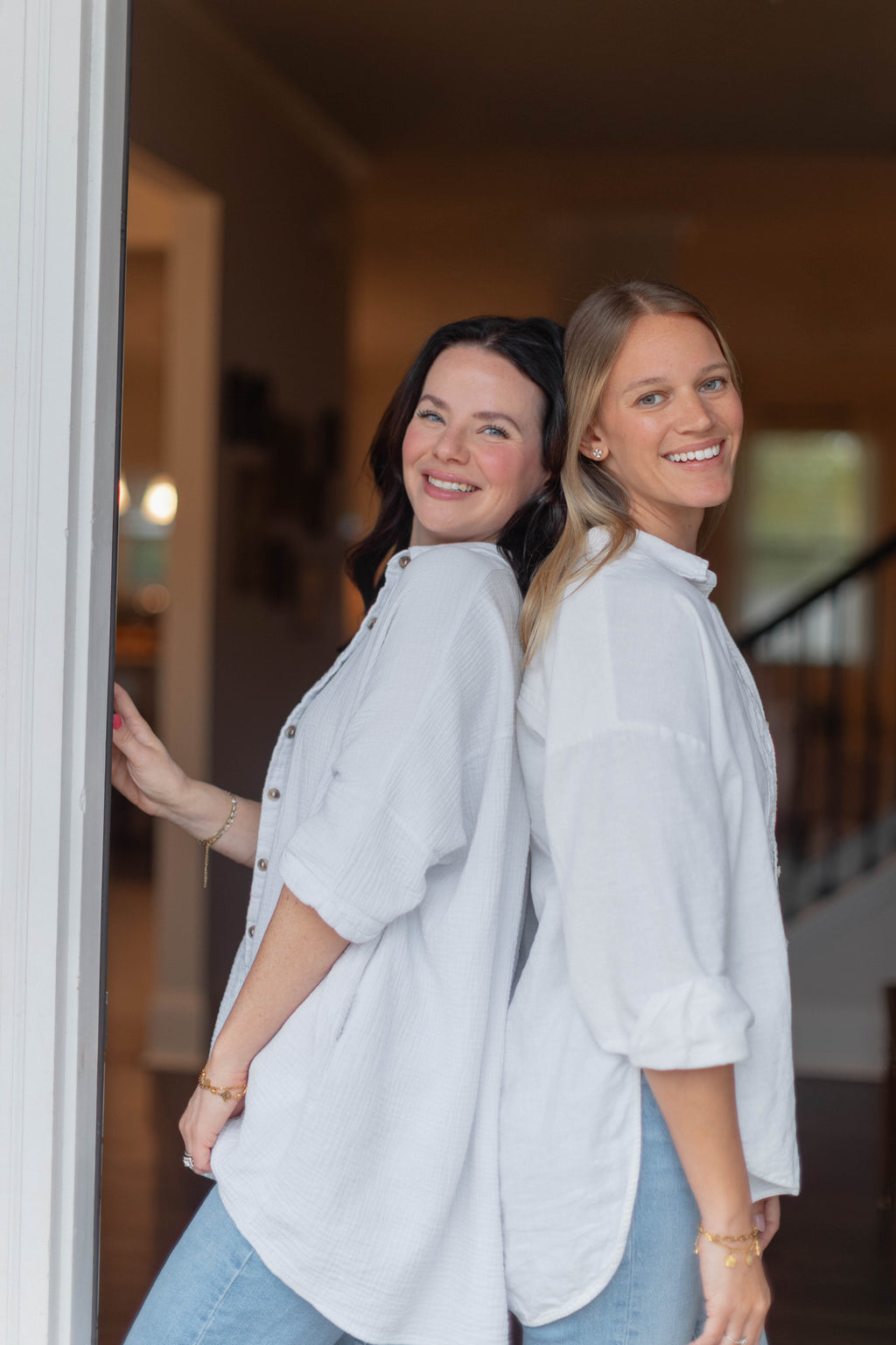 The Bloom Studs in Gold